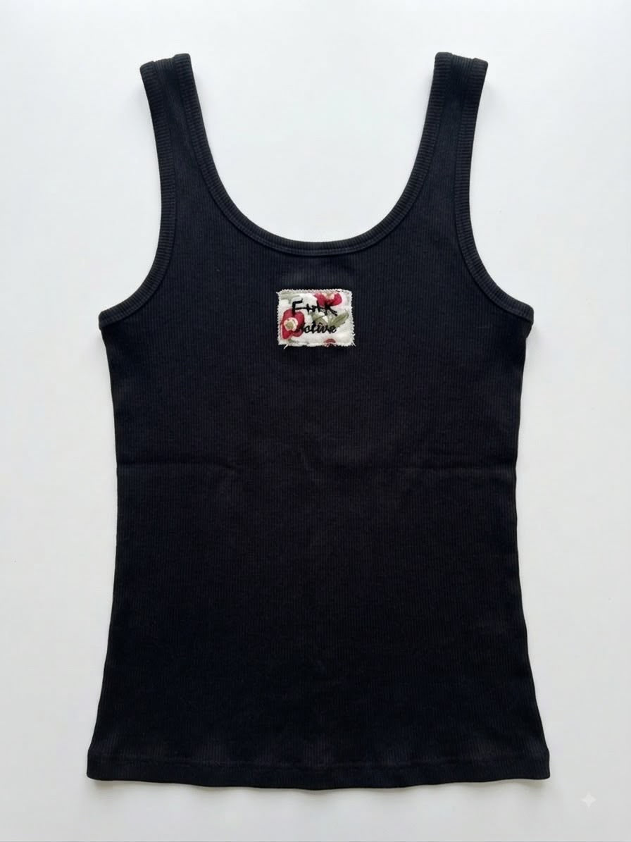 Basic Ribbed Tank - Longline