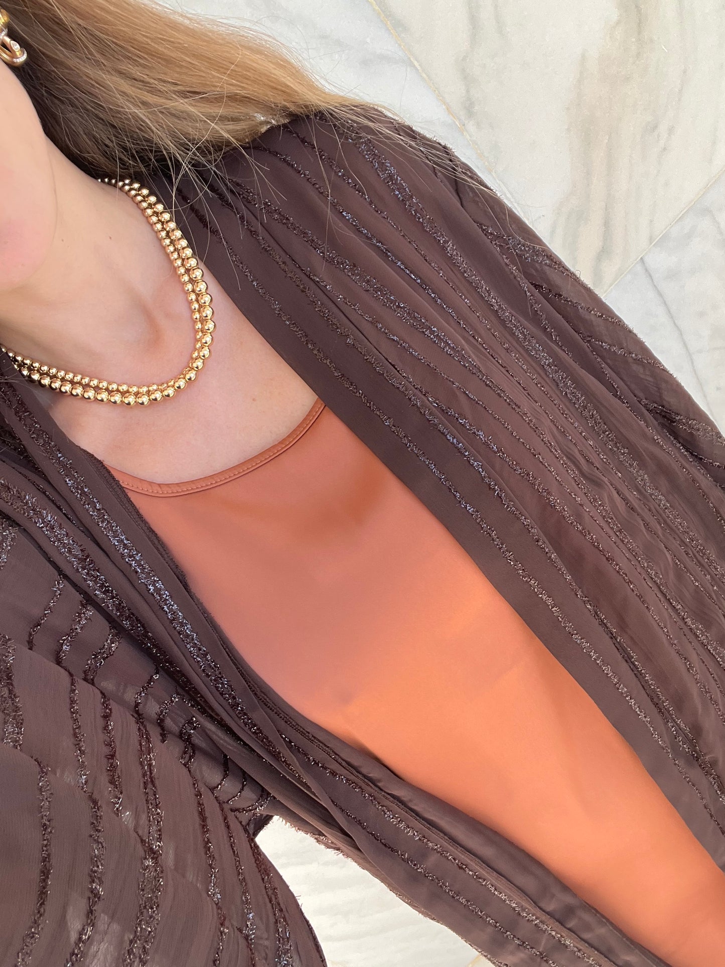 Lurex Shams Abaya