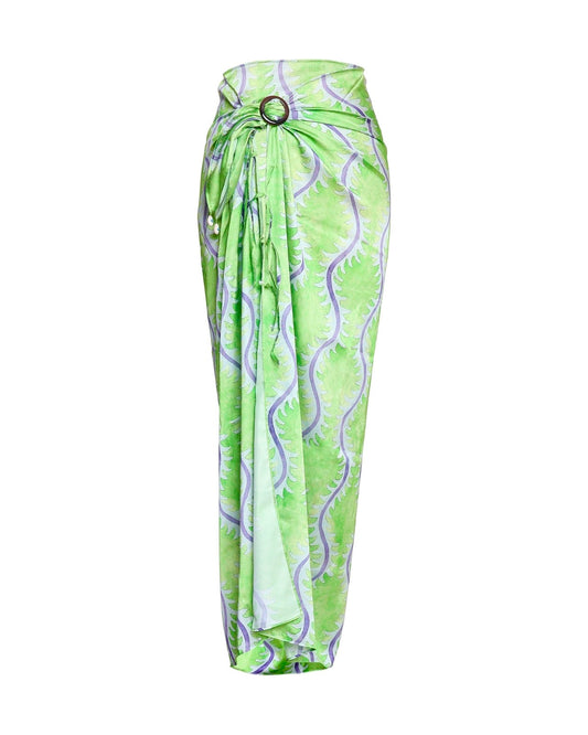 Summer Waves Bella Sarong -Silky