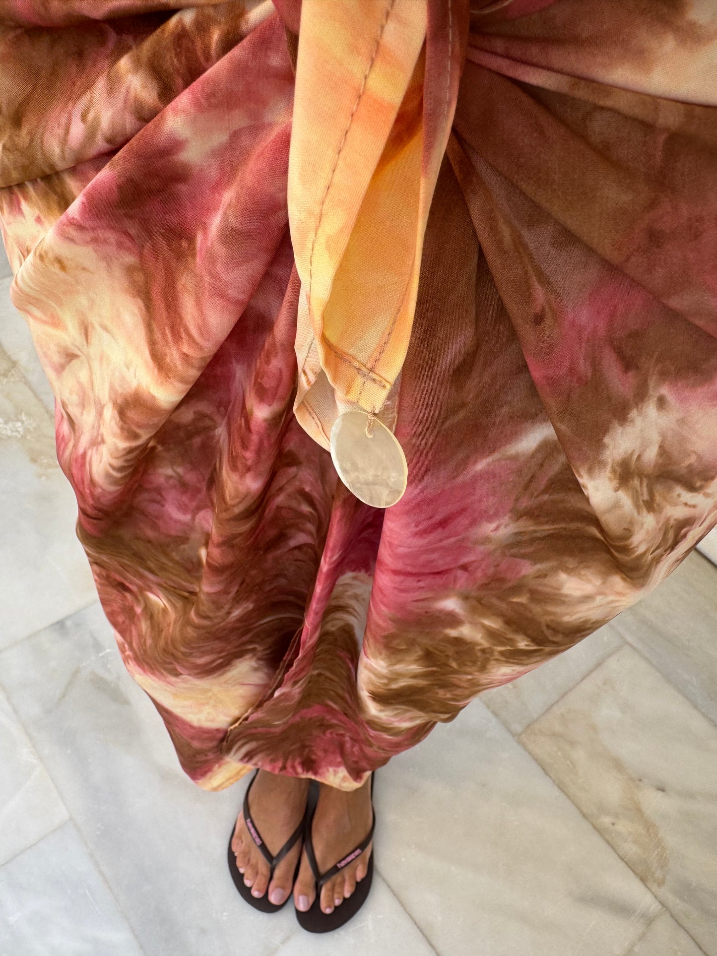 Tie Dye Stella Sarong- Earth
