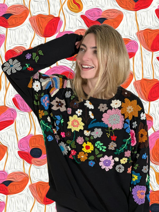 We Bloomin' Special Threading Original Sweater x Tanya