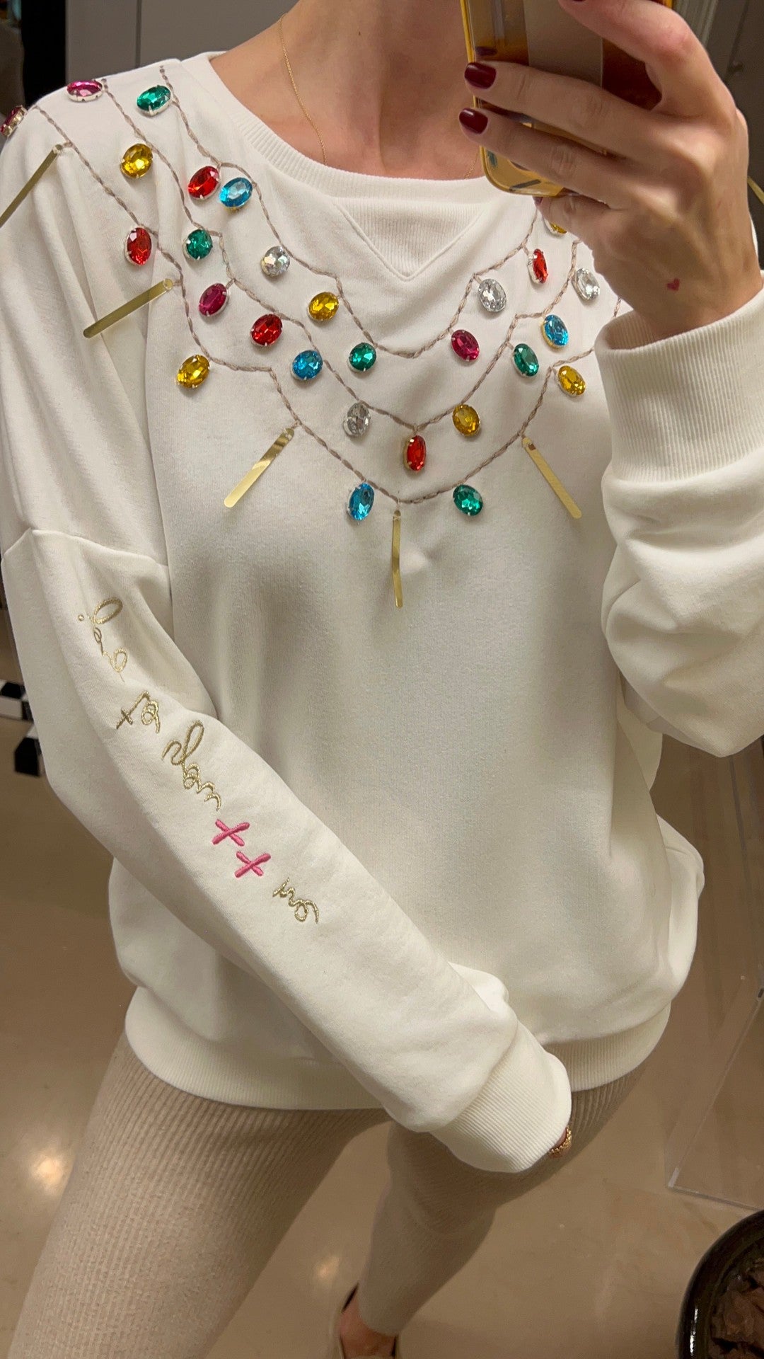 The Bejeweled Sweater