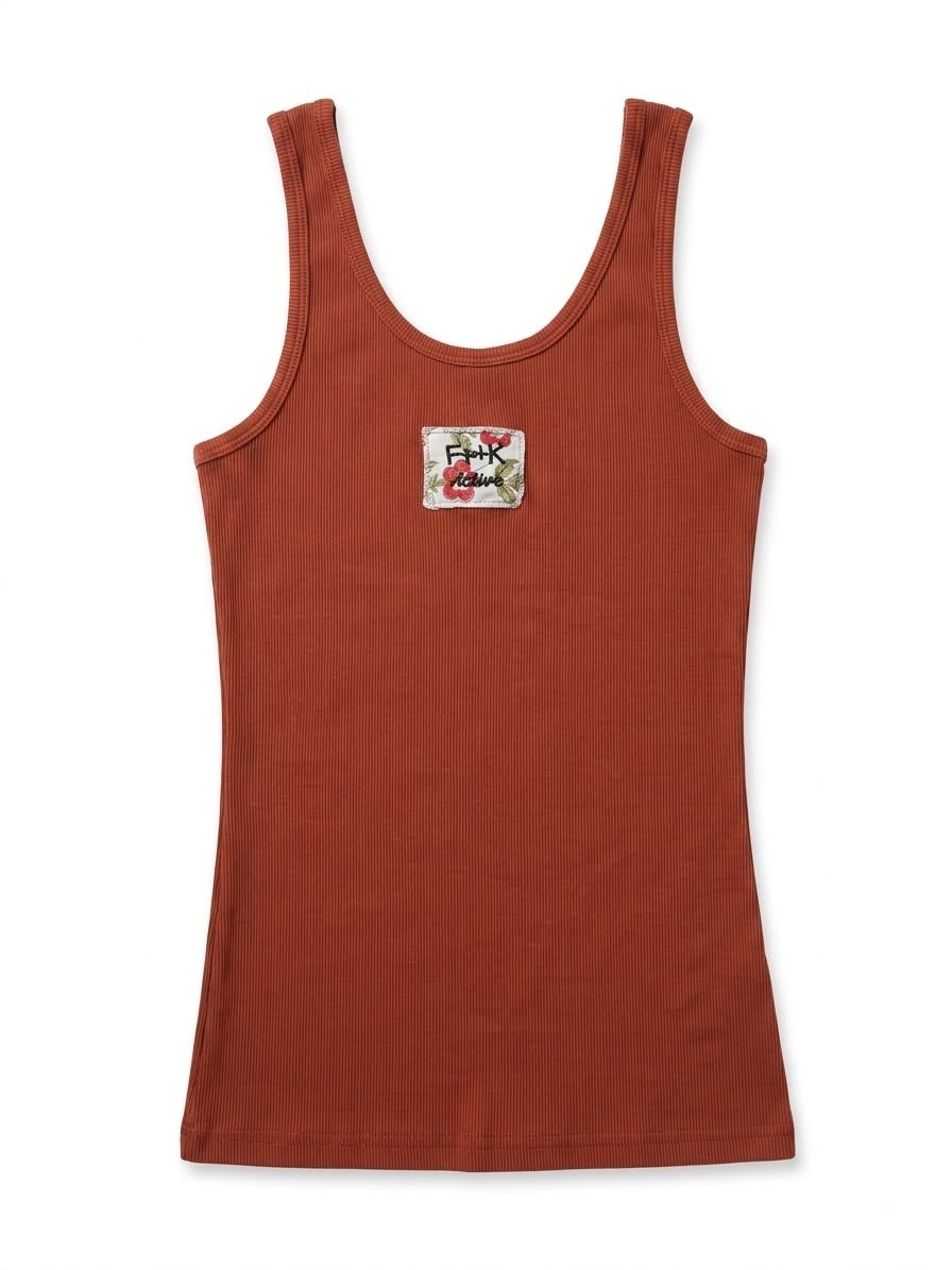 Basic Ribbed Tank - Longline