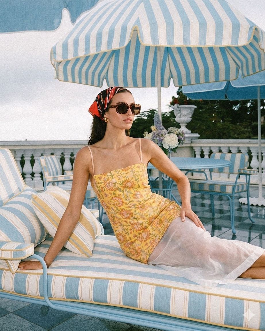 Riviera Dress Yellow BP