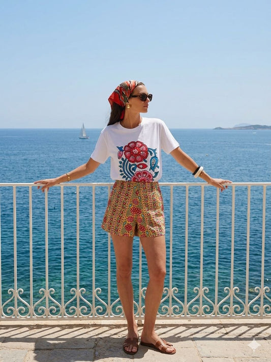 Riviera shorts set