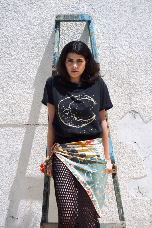 X Rana Crochet Skirt — Black (Preorder)