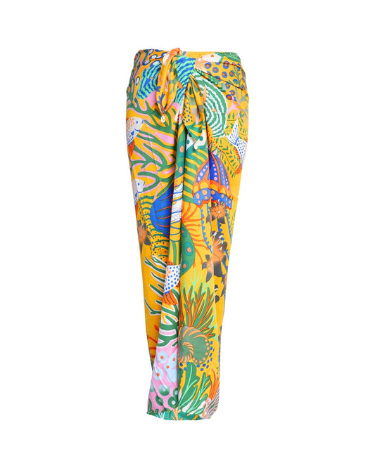 Under The Sea Stella Sarong -Silky