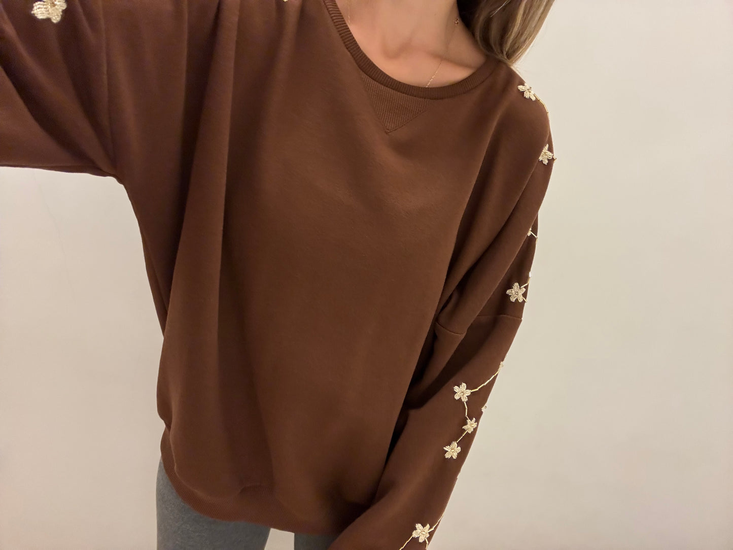 Constellation Sleeve Sweater