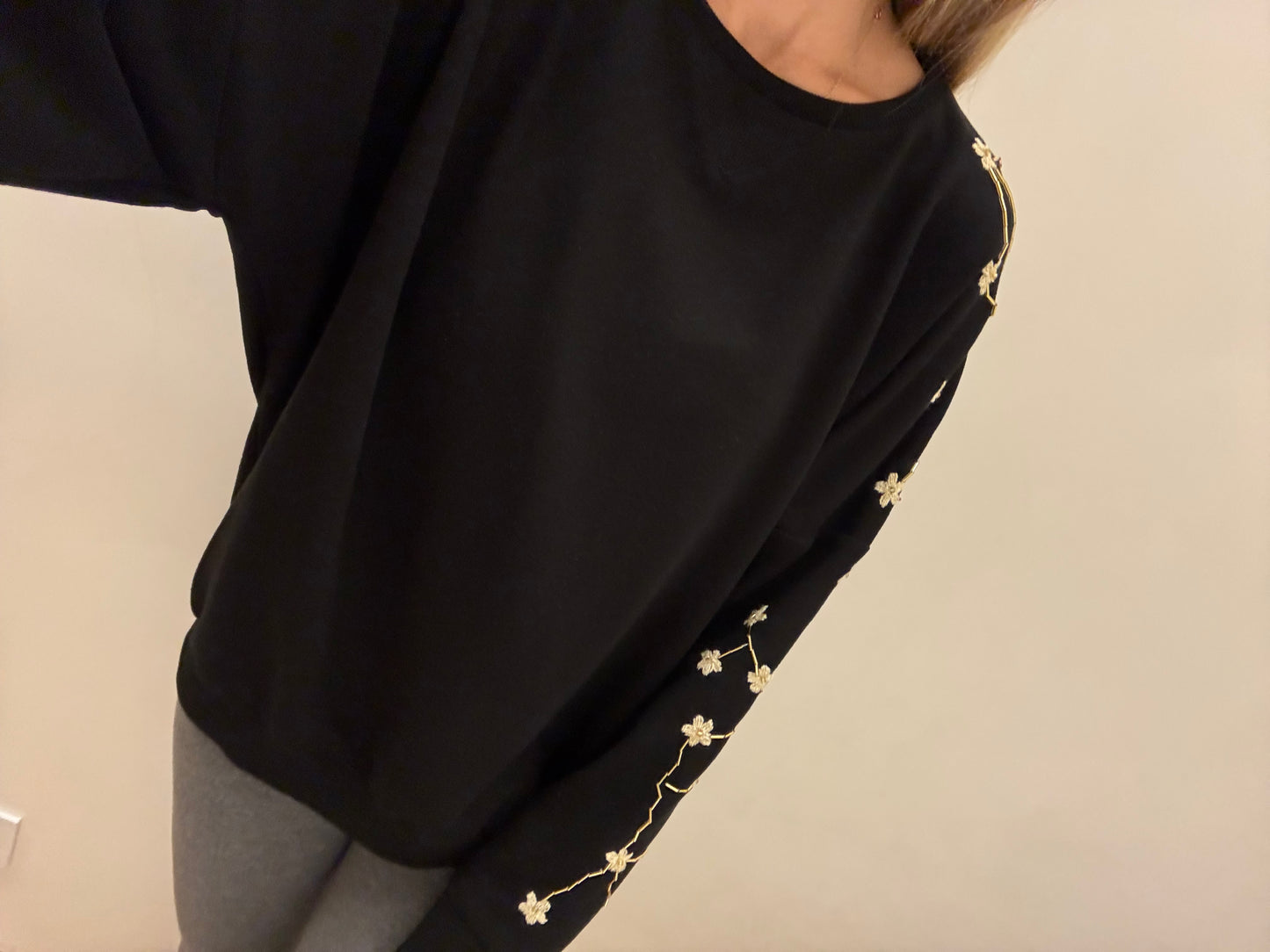 Constellation Sleeve Sweater