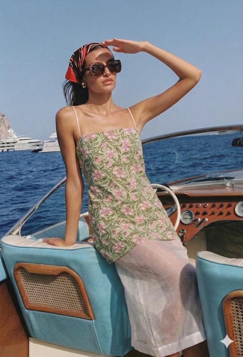 Riviera Dress Sage BP