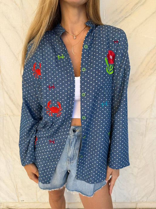 Embroidered shirt