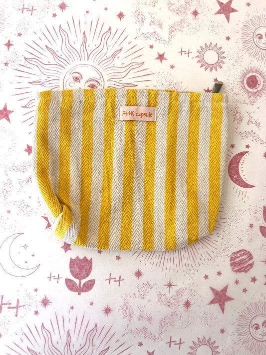 Summer Striped Pouch