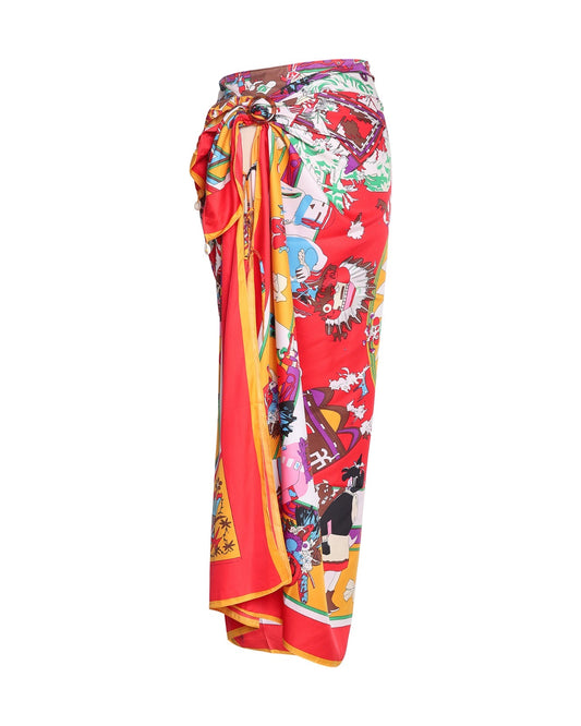 Around The World Bella Sarong -Silky