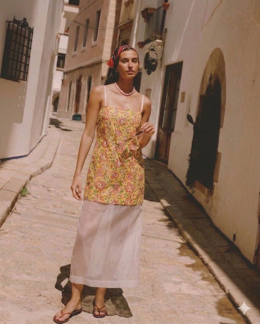 Riviera Dress Yellow BP