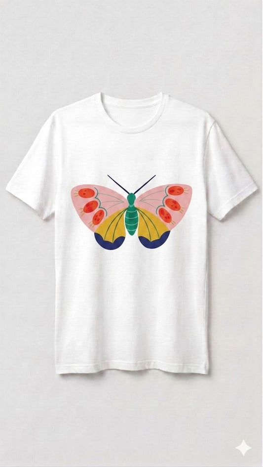 X Rana Big Butterfly Tshirt