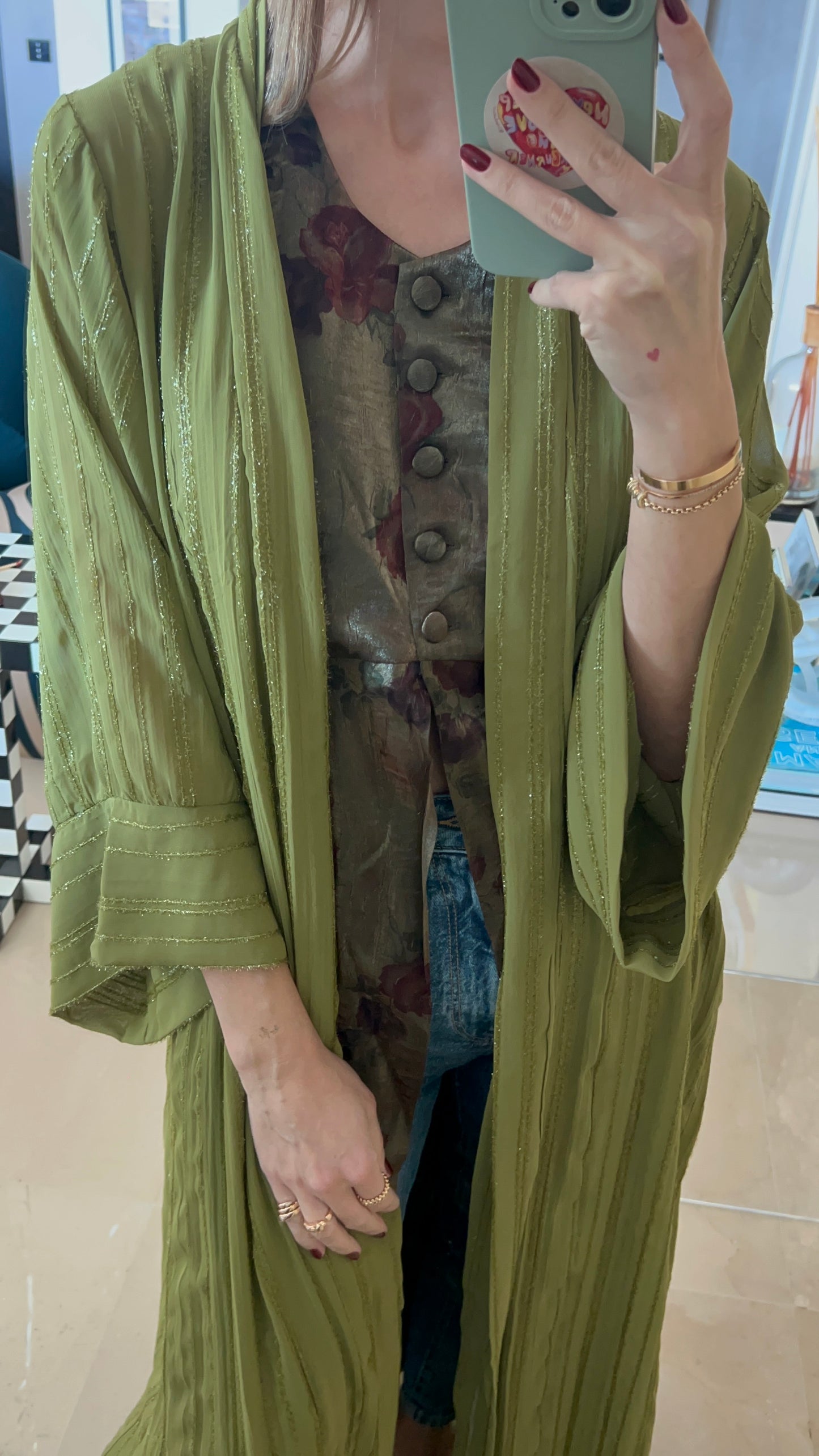 Lurex Shams Abaya