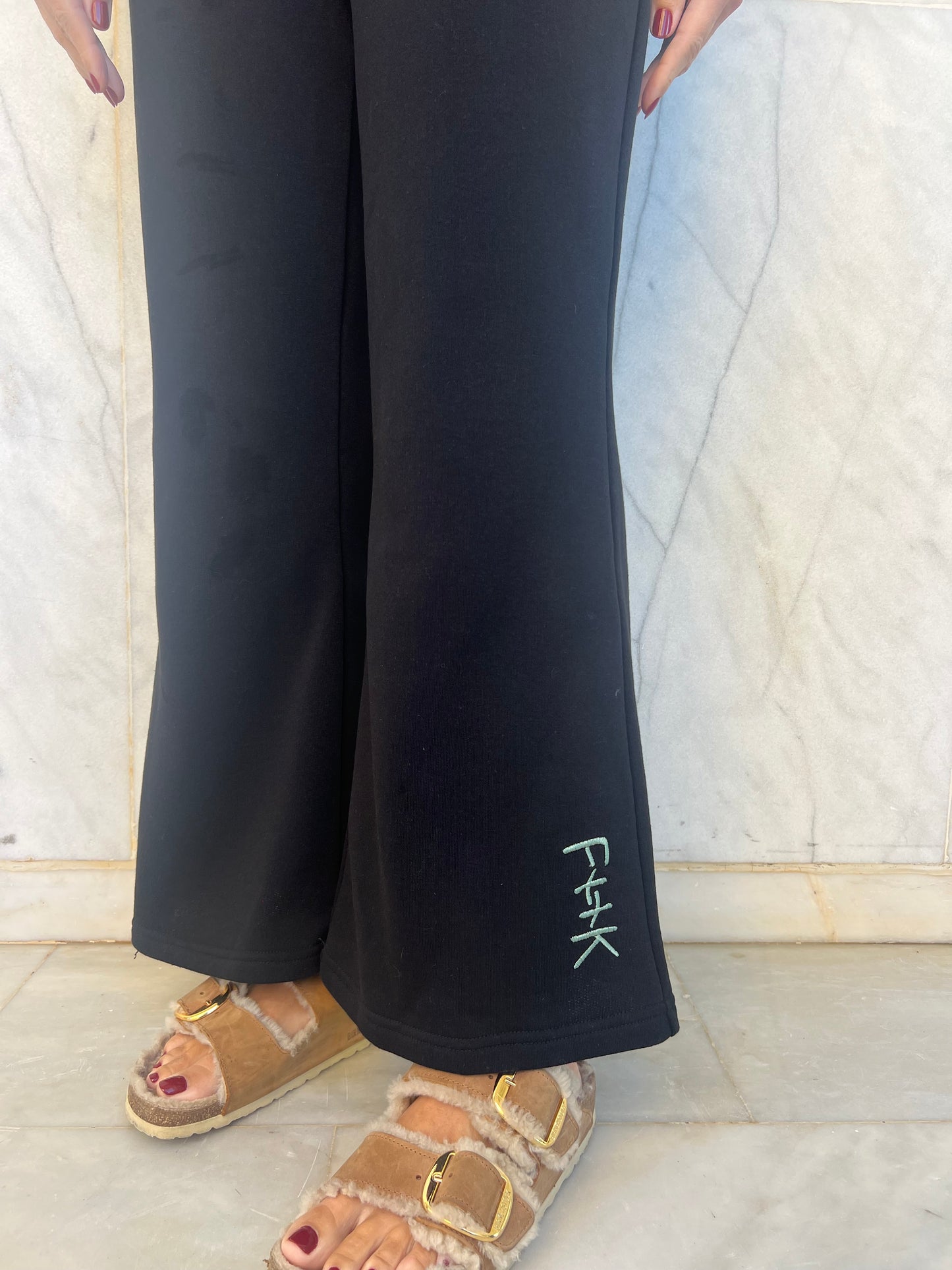 Flare jogging pants