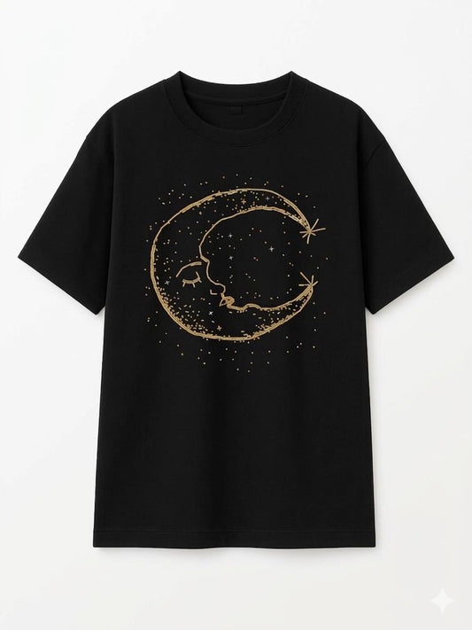 X Rana Embellished Moon Tshirt