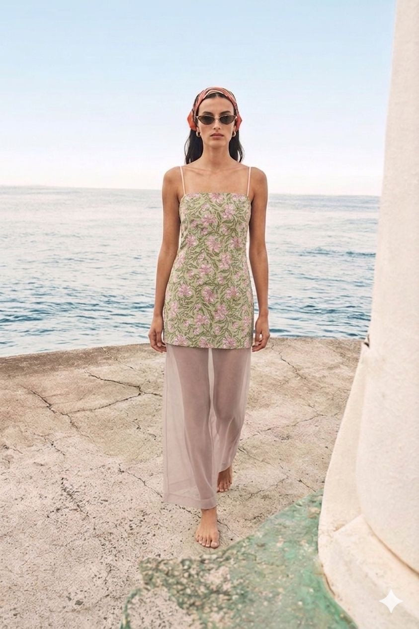 Riviera Dress Sage BP