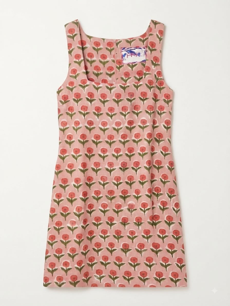 July Dress - Nude