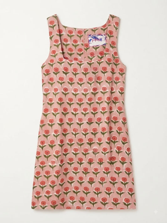 July Dress - Nude