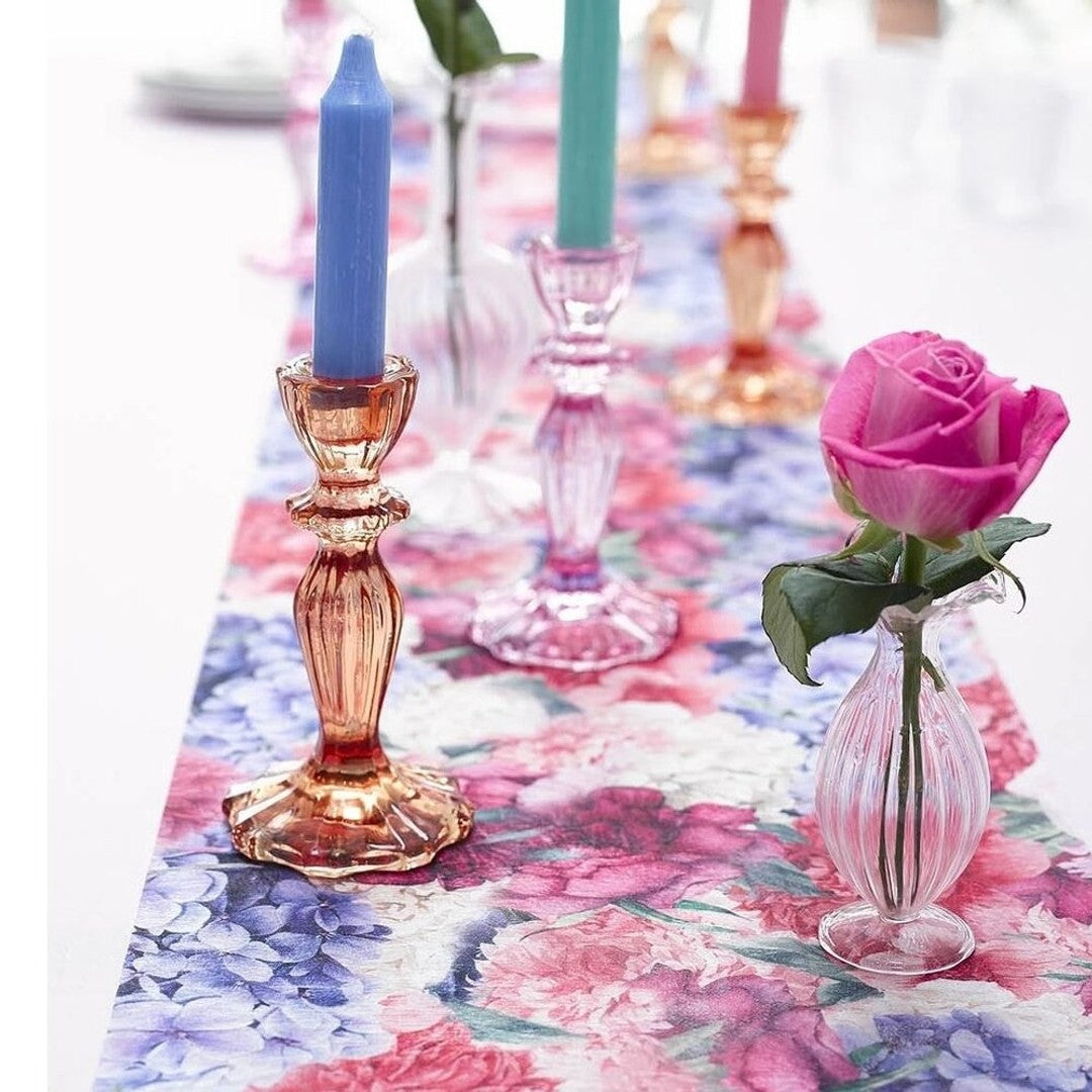 Boho Glass Candle Holder