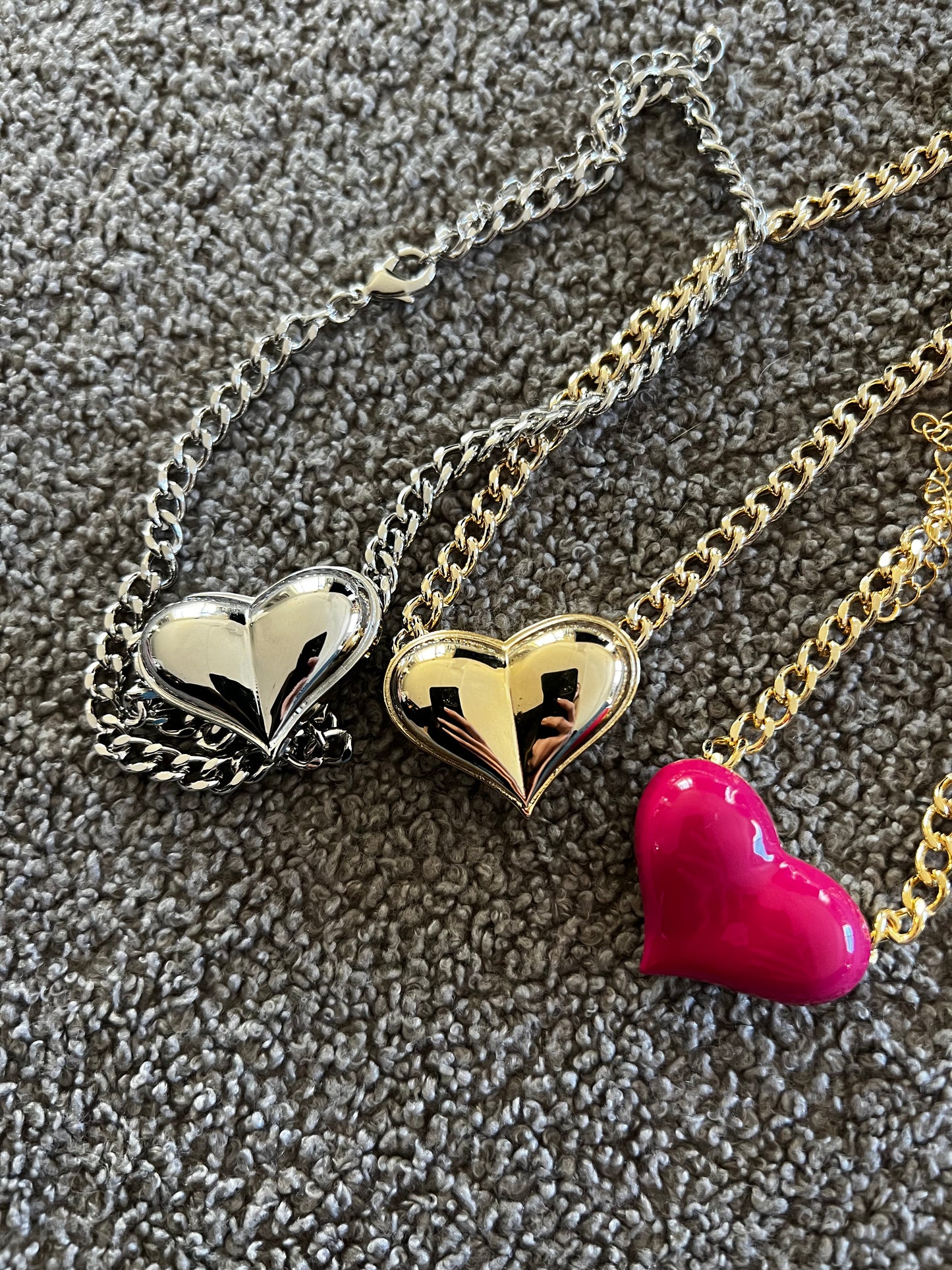 Wear Your Heart On Your Sleeve Enamel Necklace