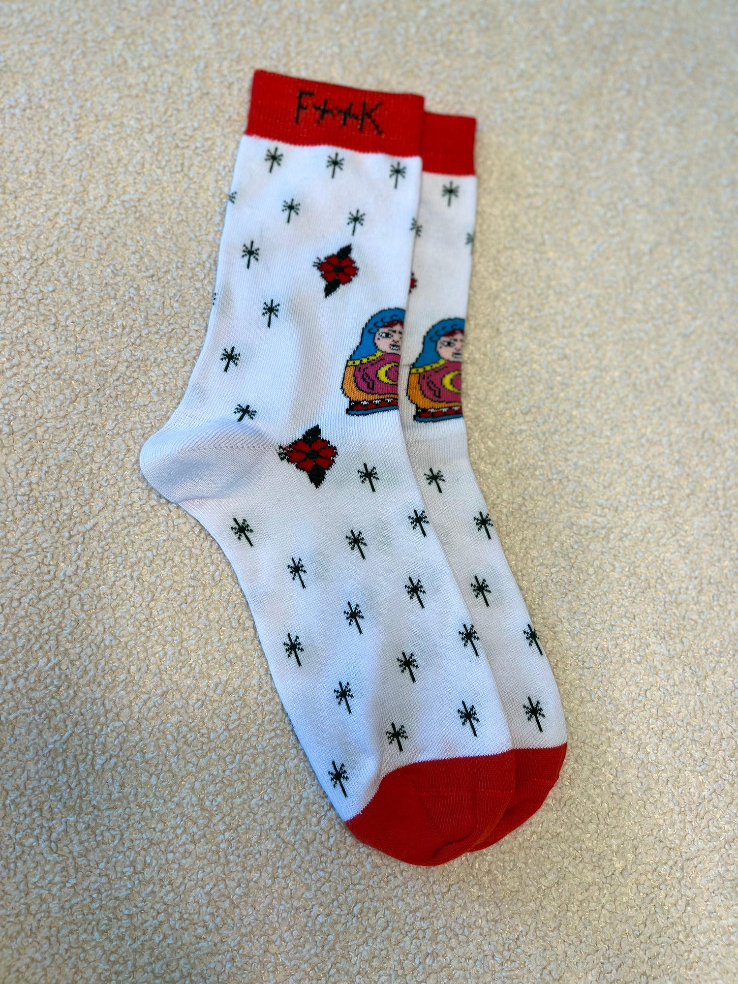 F++K Happy Feet Socks